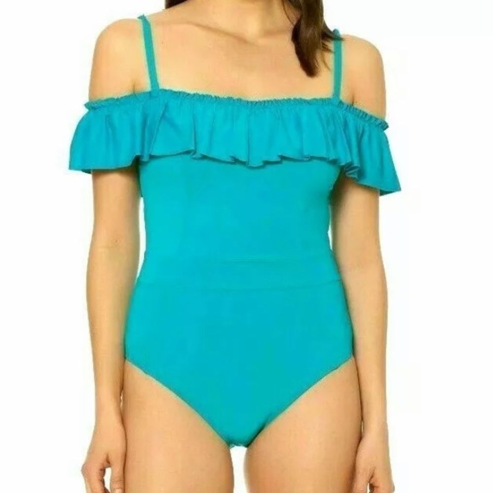 BLEU Rod Beattie Off The Shoulder One Piece